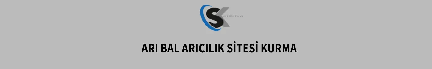 Arı Bal Arıcılık Sitesi Kurma