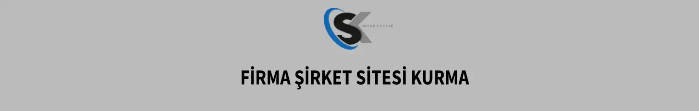 Firma Şirket Sitesi Kurma