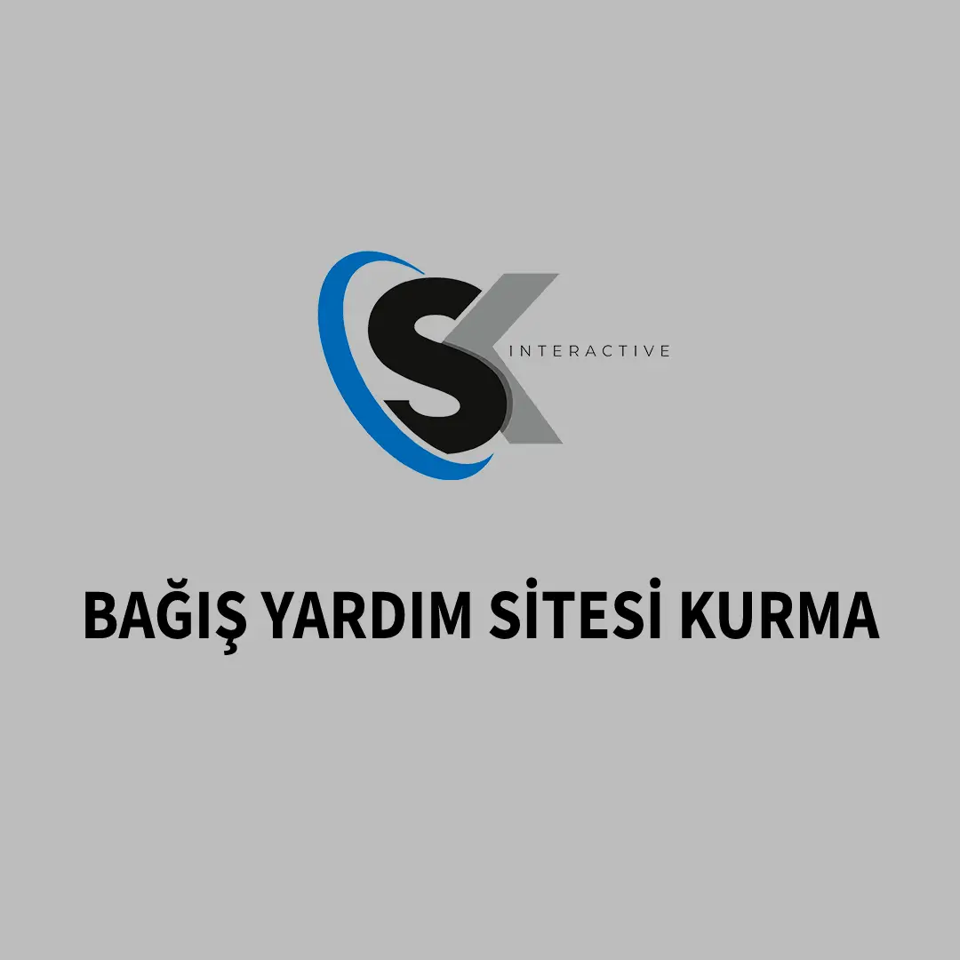 Bağış Yardım Sitesi Kurma