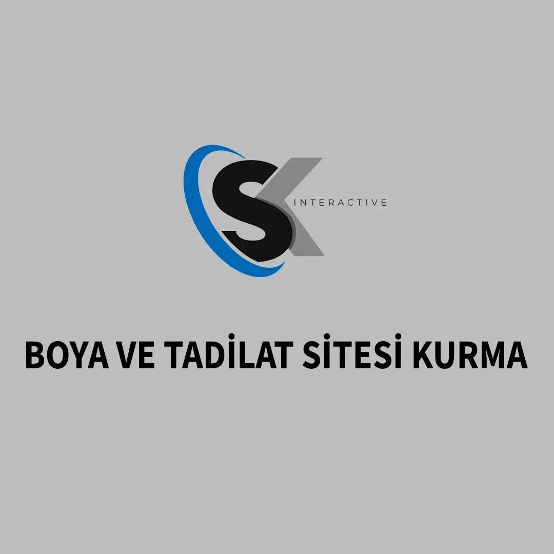 Boya ve Tadilat Sitesi Kurma