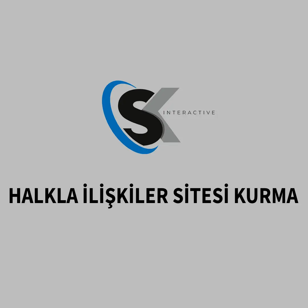 Halkla İlişkiler Sitesi Kurma