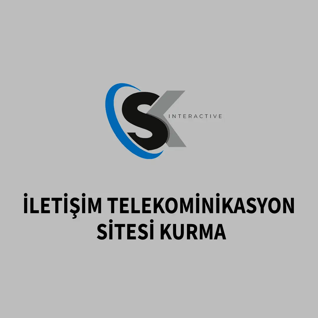 İletişim Telekominikasyon Sitesi Kurma