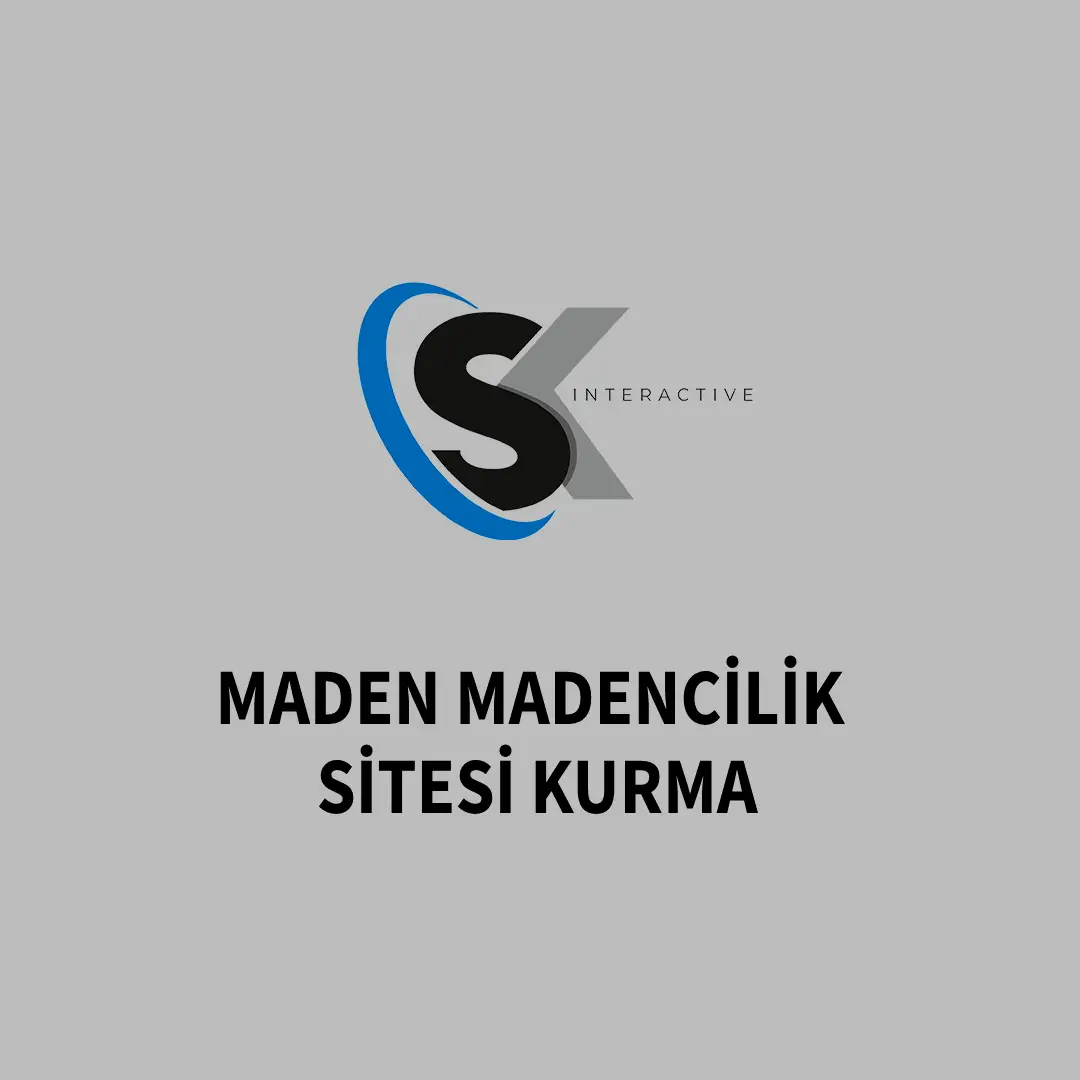 Maden Madencilik Sitesi Kurma