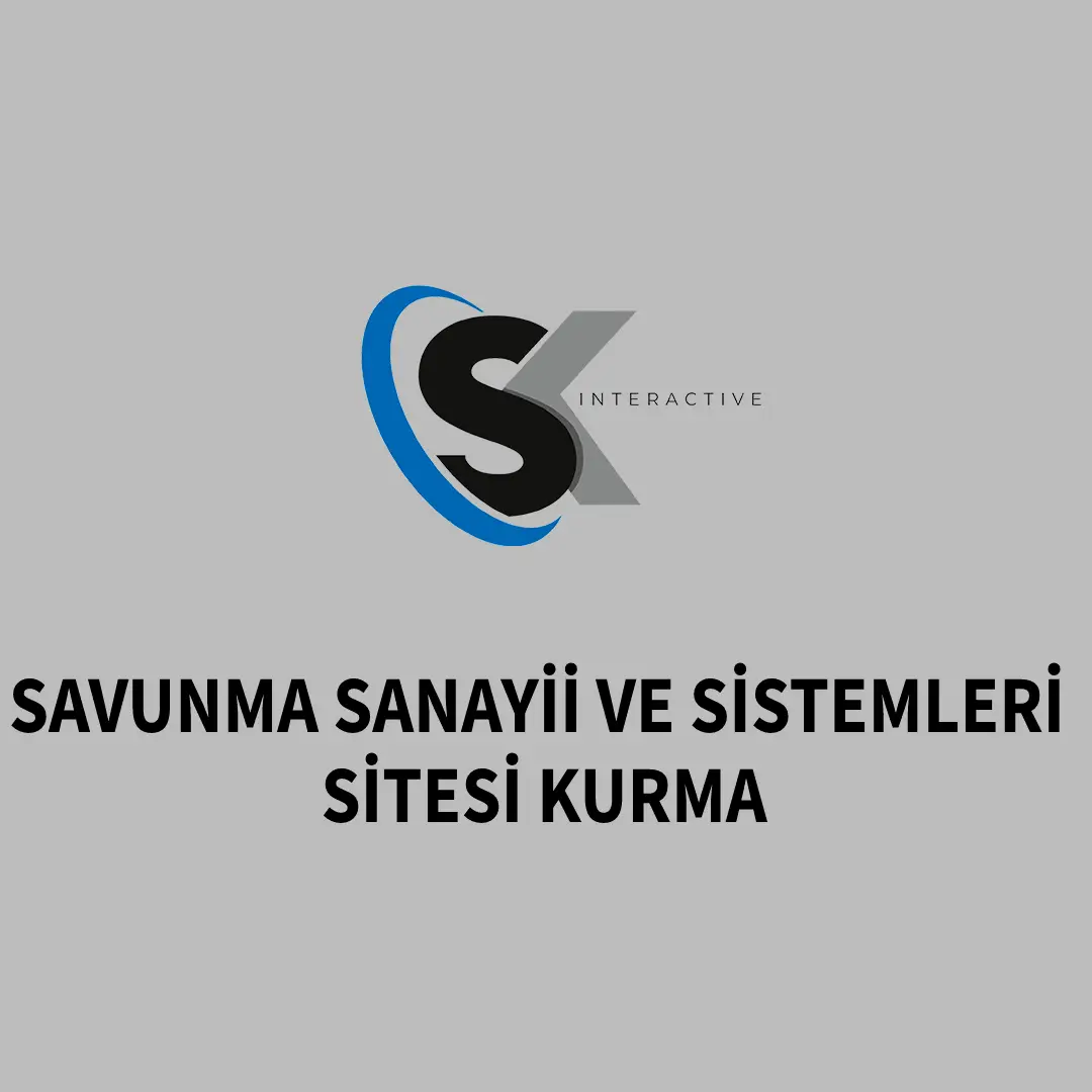 Savunma Sanayii ve Sistemleri Sitesi Kurma